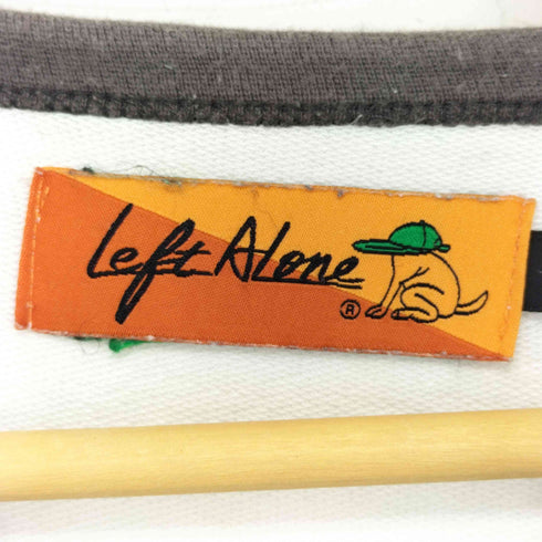 レフトアローン LEFT ALONE キリン刺繍 L/Sカットソー メンズ FREE